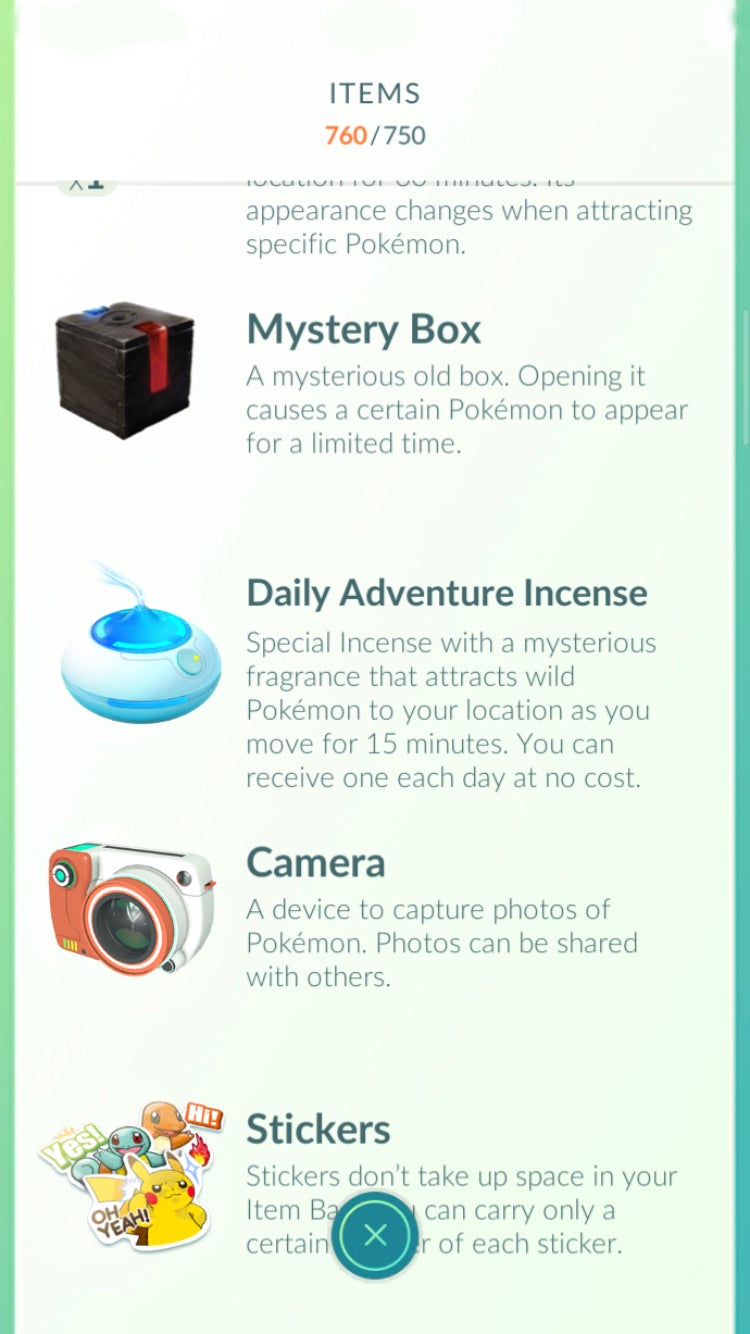 Pokémon Go Daily Adventure Incense spawn pool, including how to get and